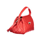 Mario Valentino Rosso women's polyurethane bag with adjustable shoulder strap, stylish and versatile accessory for everyday use.