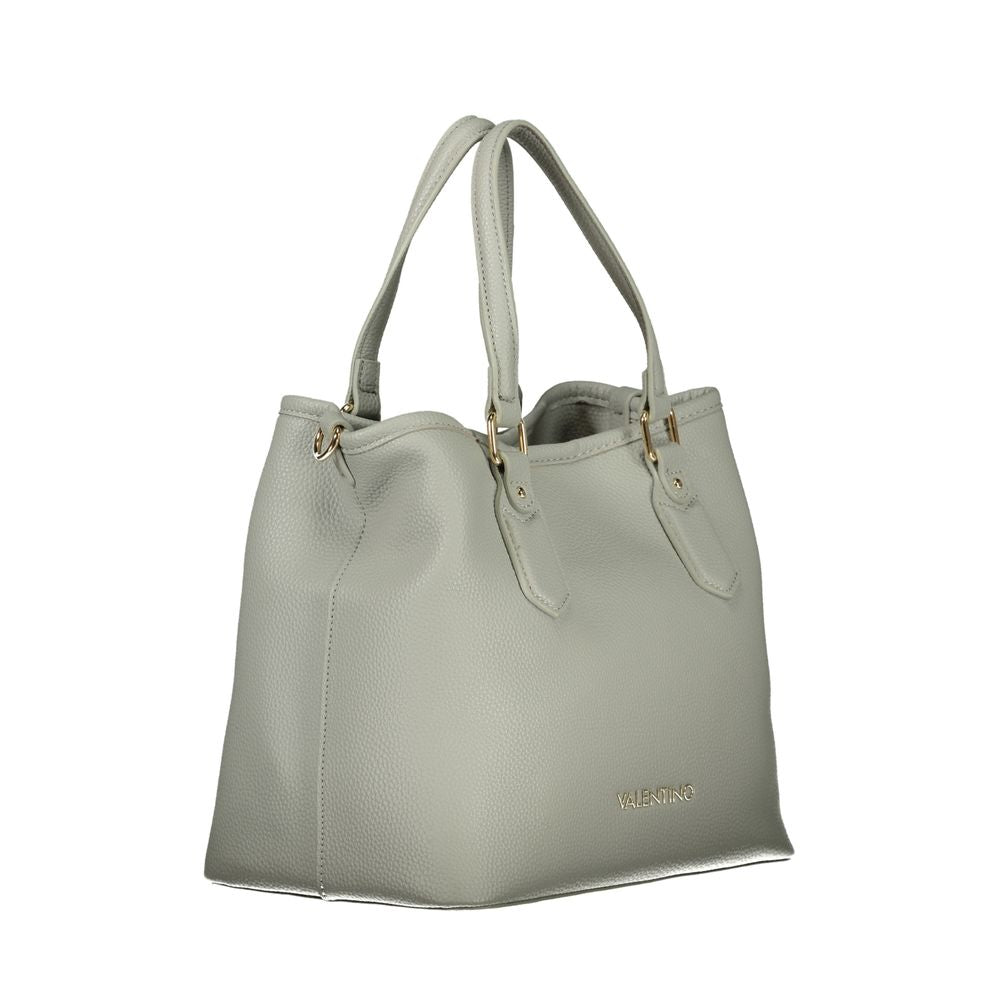 Mario Valentino Grigio Polyurethane Women Handbag Mario Valentino