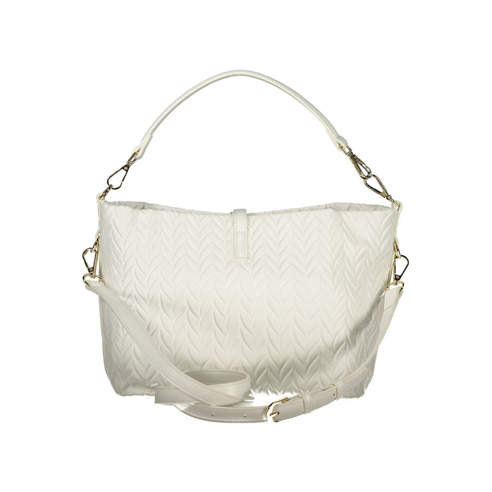 Mario Valentino Bianco Polyurethane Women Shoulder Bag Mario Valentino