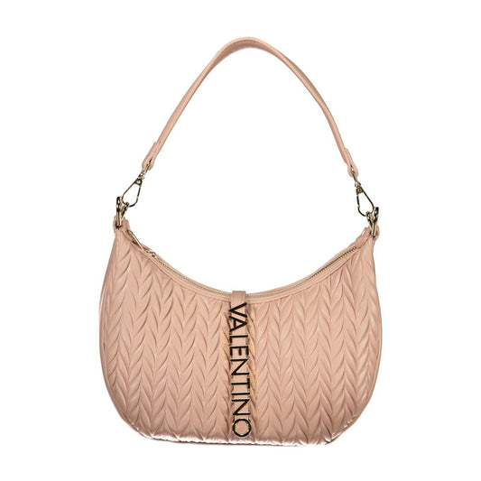 Mario Valentino Rosa Polyurethane Women's Shoulder Bag Mario Valentino