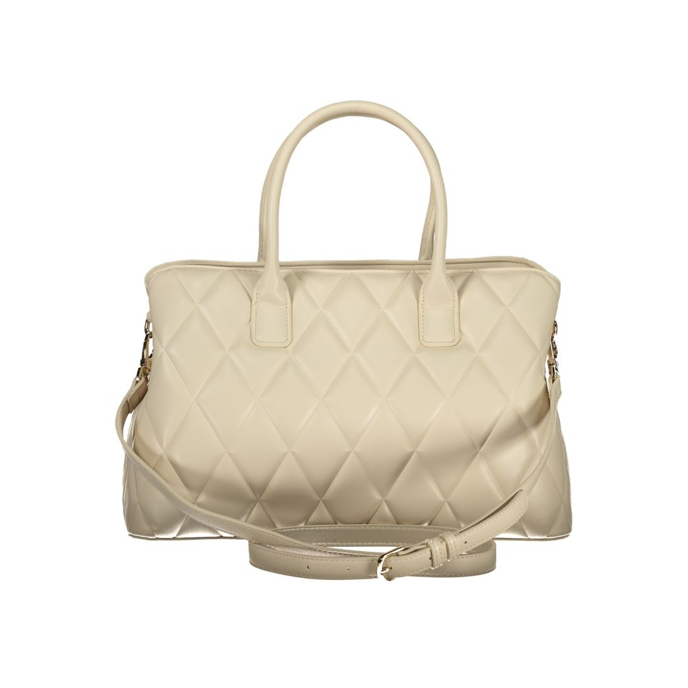 Mario Valentino Beige Polyurethane Women Handbag Mario Valentino