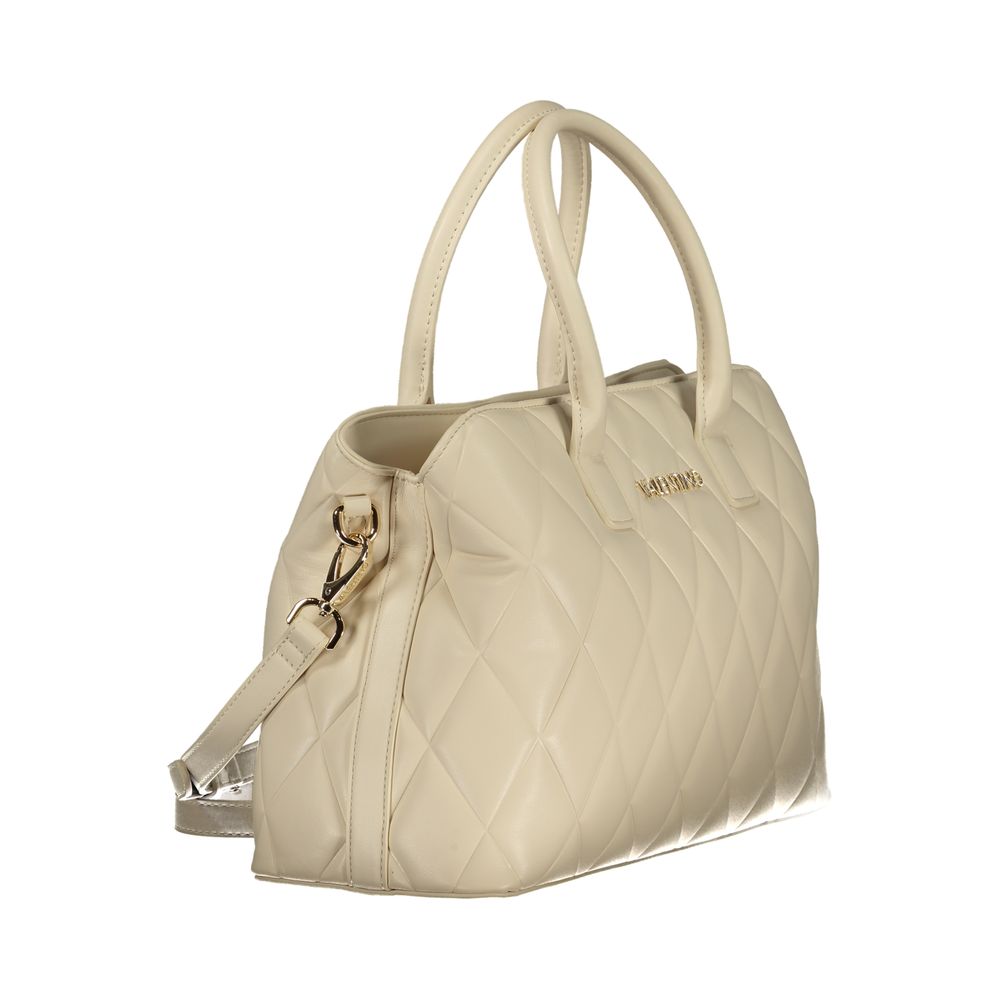 Mario Valentino Beige Polyurethane Women Handbag Mario Valentino