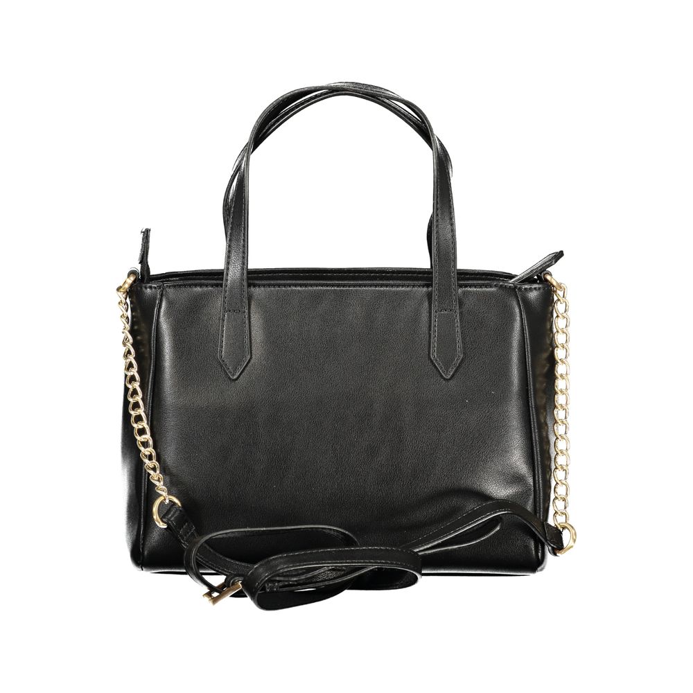 Mario Valentino Black Polyethylene Handbag Mario Valentino