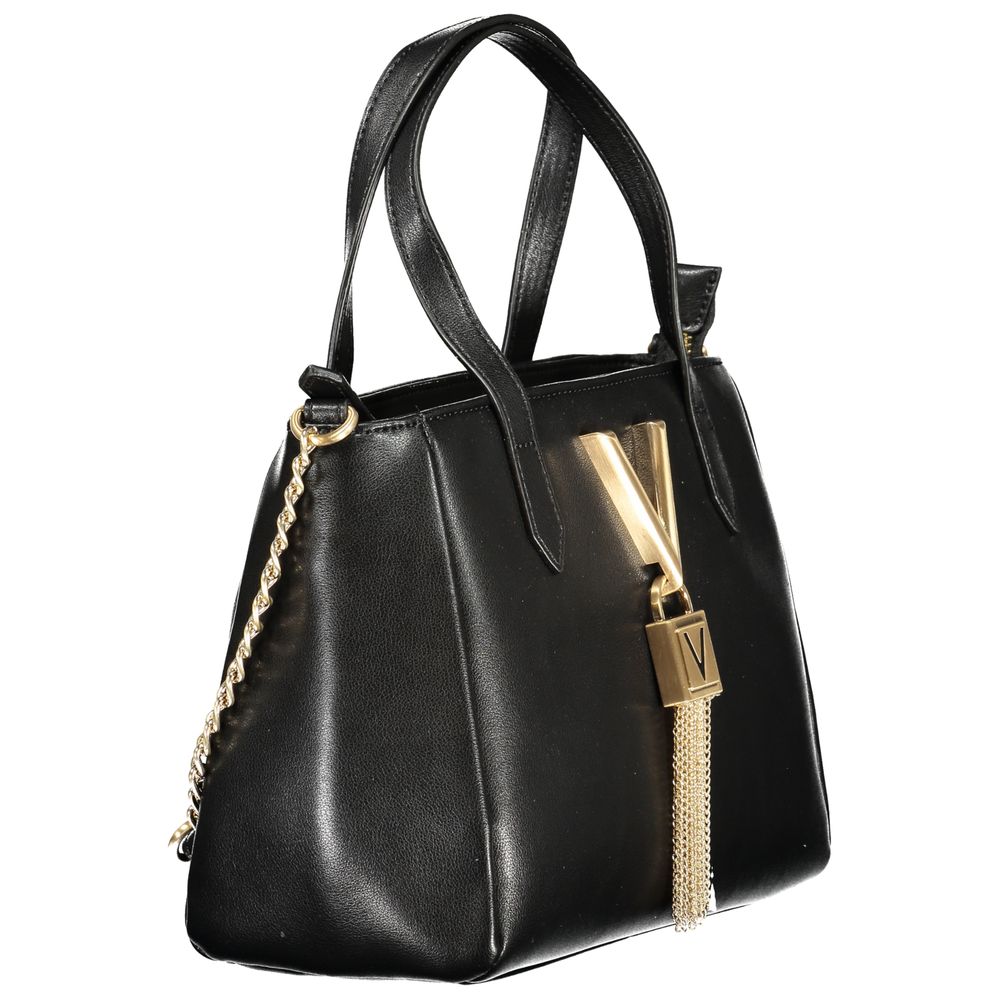 Mario Valentino Black Polyethylene Handbag Mario Valentino