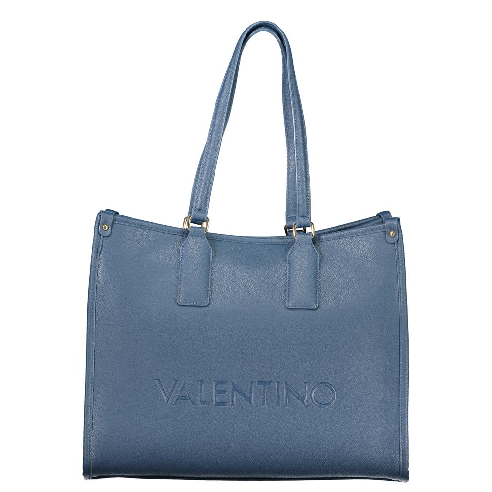 Mario Valentino Blue Polyurethane Women's Bag - Eljoys Fashion 