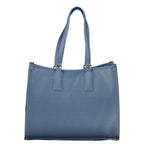 Mario Valentino Blue Polyurethane Women's Bag - Eljoys Fashion 