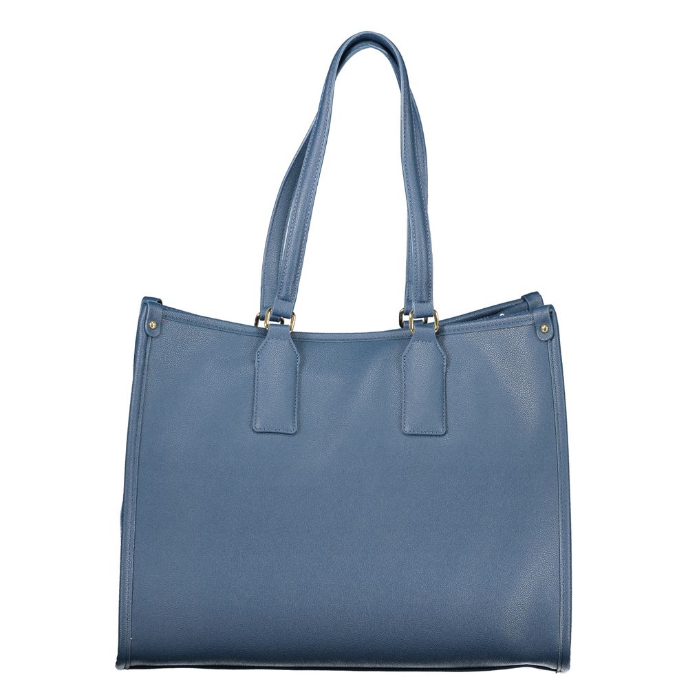 Mario Valentino Blue Polyurethane Women's Bag - Eljoys Fashion 