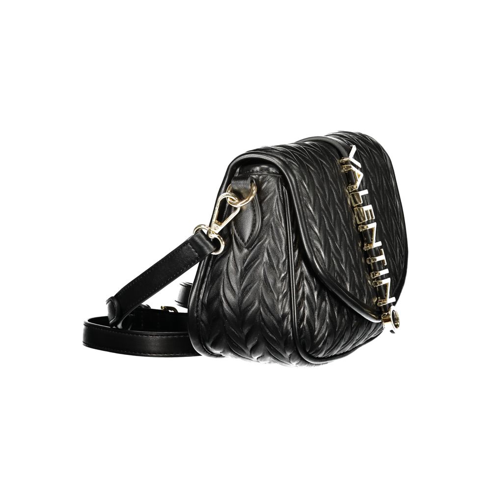 Mario Valentino Nero Poliuretano Woman Shoulder Bag Mario Valentino
