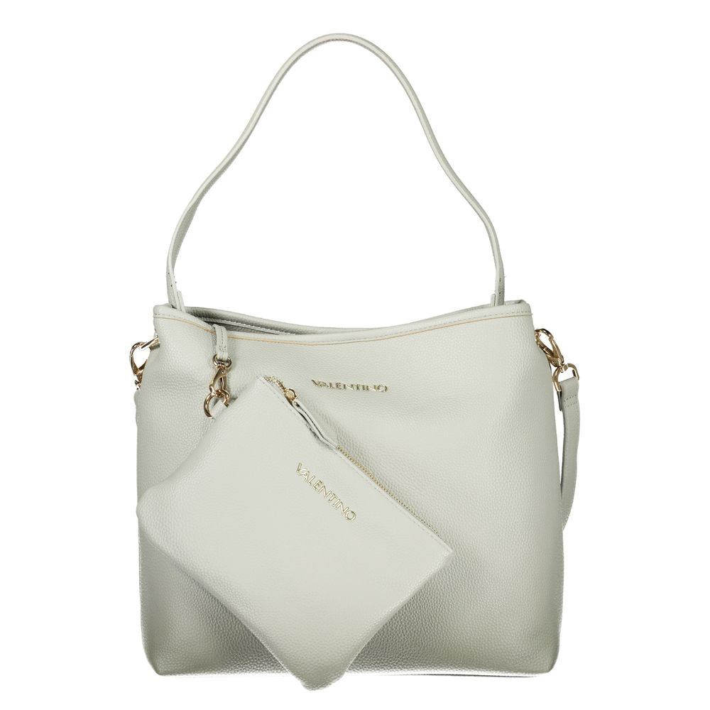 Mario Valentino Grigio Polyurethane Women Shoulder Bag Mario Valentino