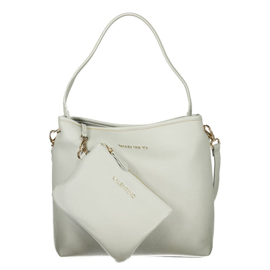 Mario Valentino Grigio Polyurethane Women Shoulder Bag Mario Valentino