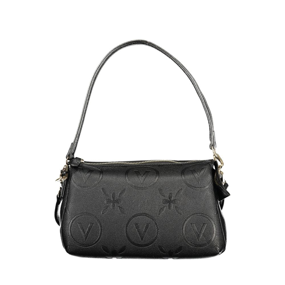 Mario Valentino Nero Poliuretano Women Shoulder Bag Mario Valentino