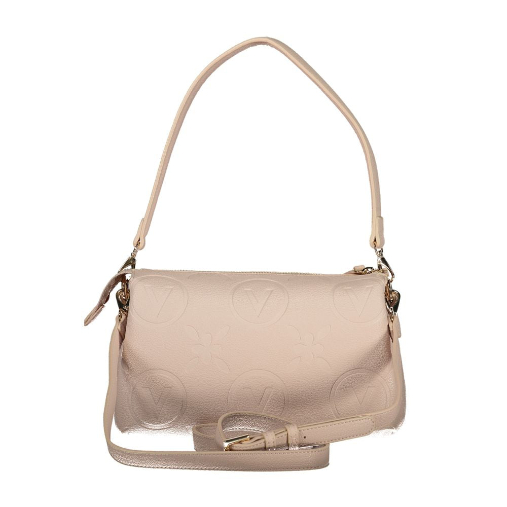 Mario Valentino Rosa Polyurethane Women Shoulder Bag Mario Valentino