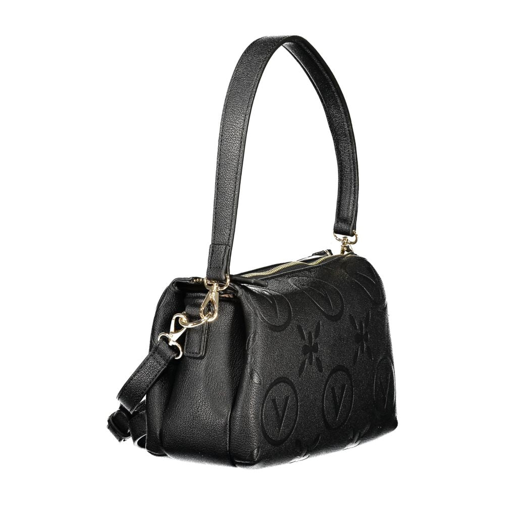 Mario Valentino Nero Poliuretano Women Shoulder Bag Mario Valentino