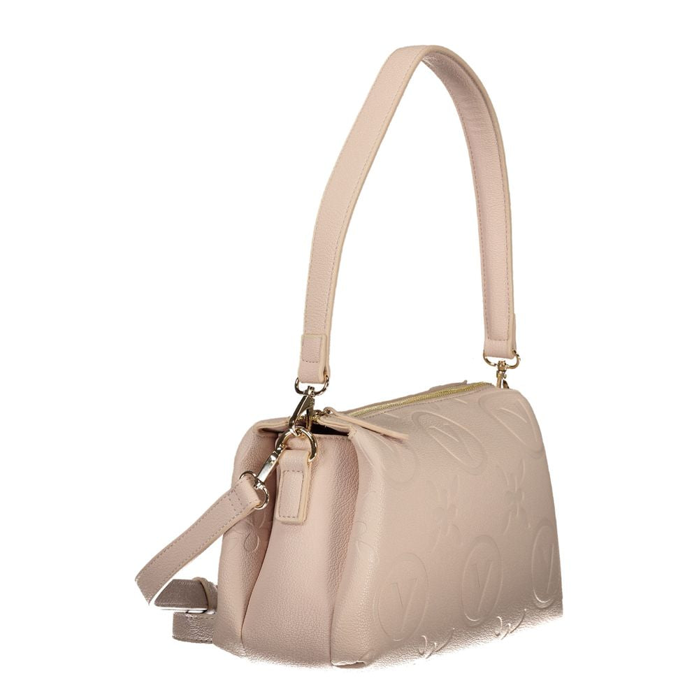 Mario Valentino Rosa Polyurethane Women Shoulder Bag Mario Valentino