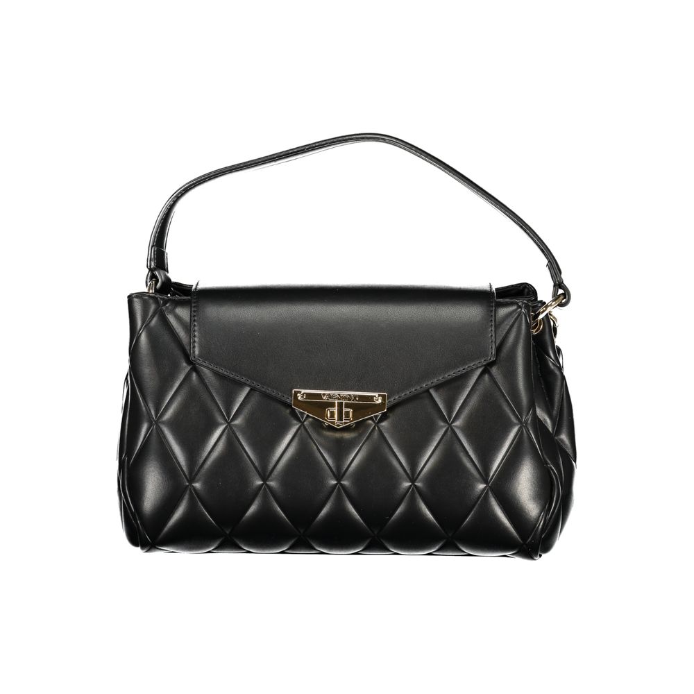 Mario Valentino Nero Polyurethane Women Handbag Mario Valentino