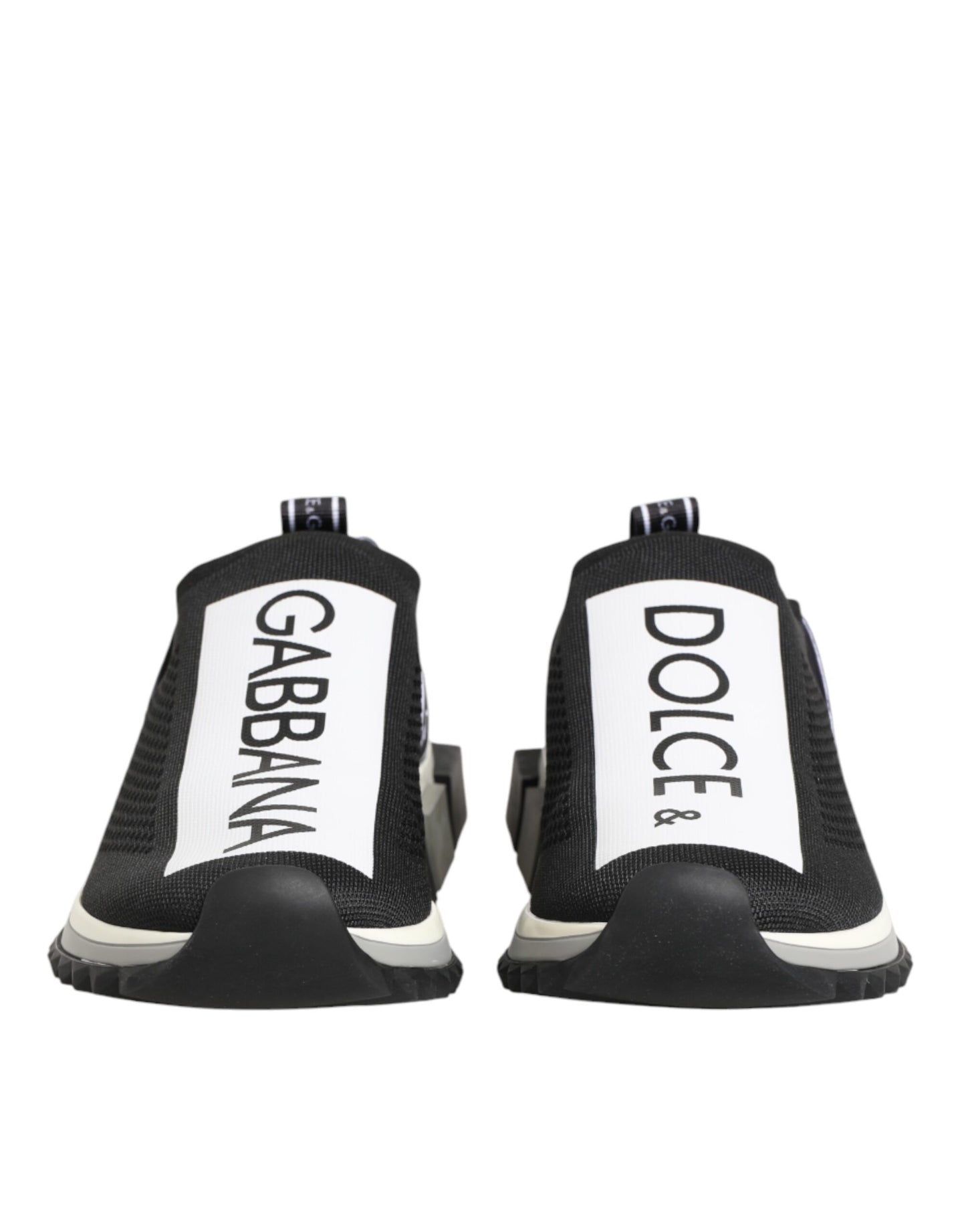 Dolce & Gabbana Black Slip On Sorrento Men Sneakers Shoes Dolce & Gabbana