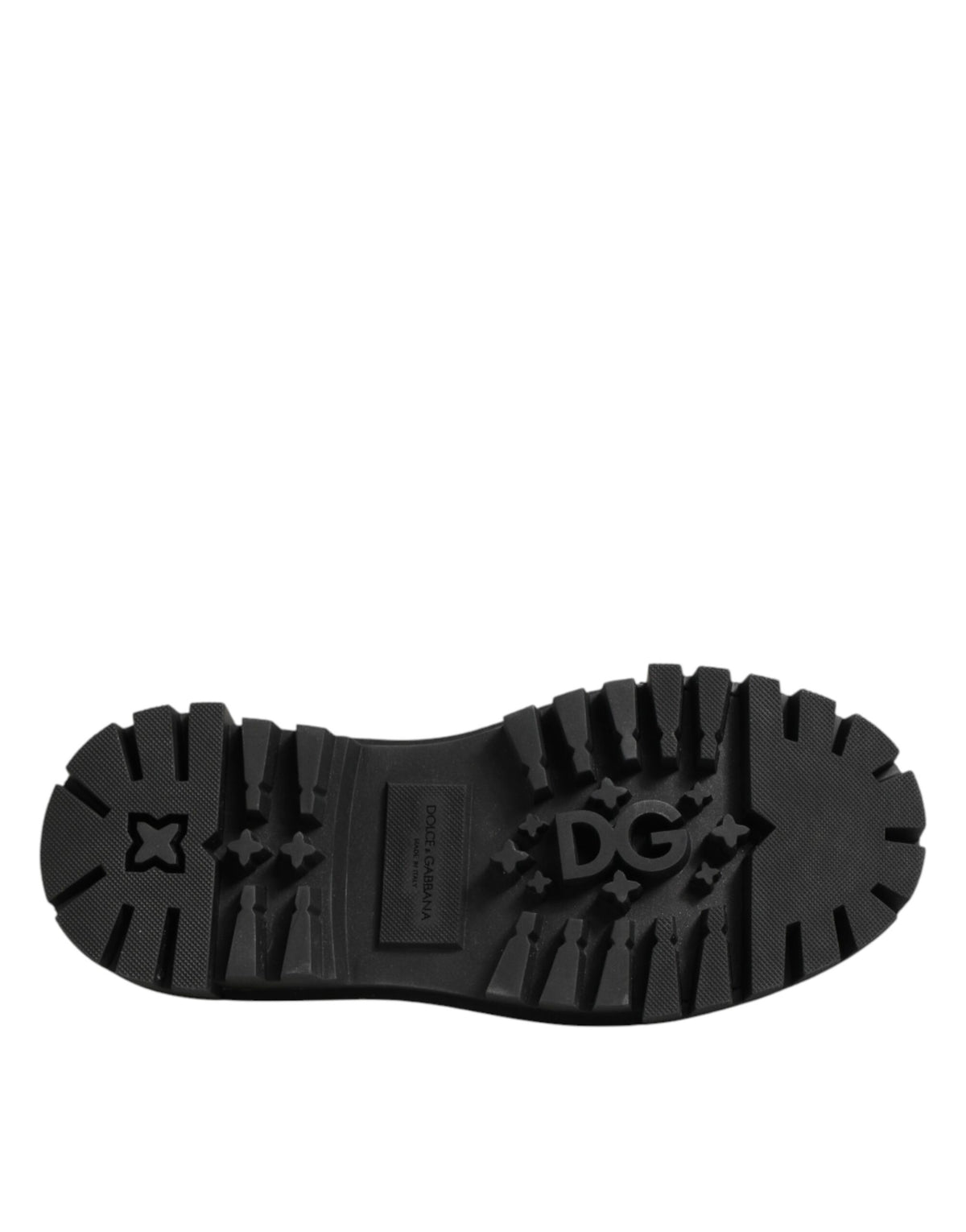 Dolce & Gabbana Black Leather Jeweled Crystals Derby Shoes - Eljoys Fashion 