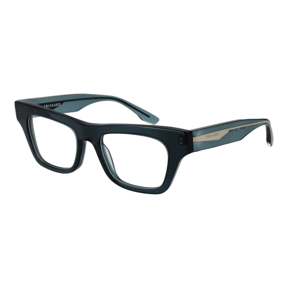 Trussardi Blue Acetate Glasses Frames Trussardi