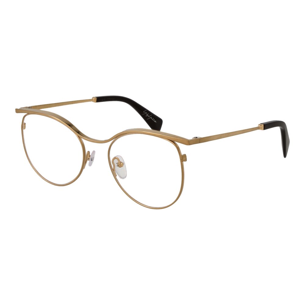 Yohji Yamamoto Gold Metal Glasses Frames