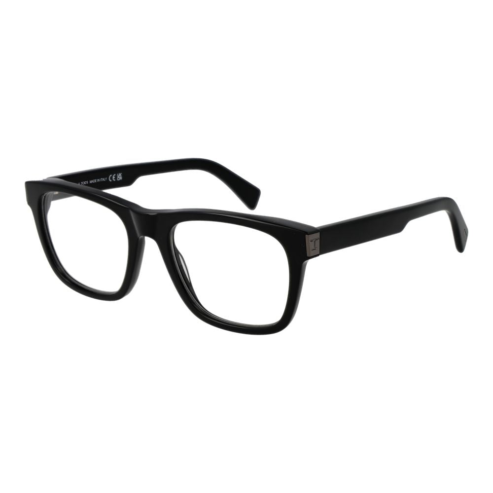 Tod's Black Acetate Glasses Frames