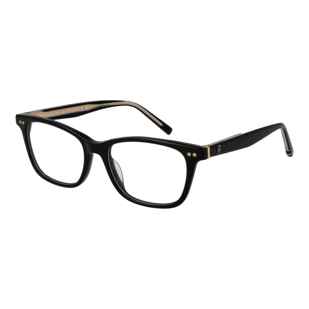 Tommy Hilfiger Black Acetate Glasses Frames