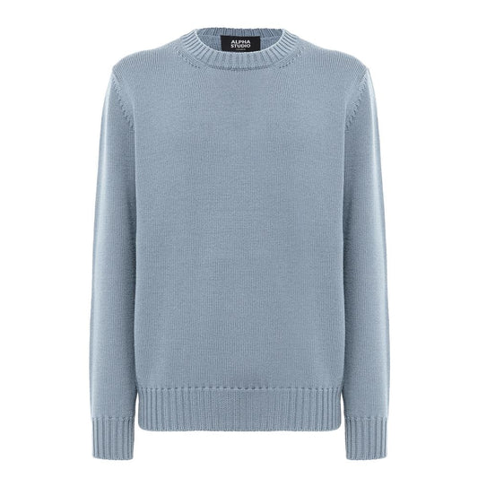 Alpha Studio Gray Cashmere Sweater Alpha Studio