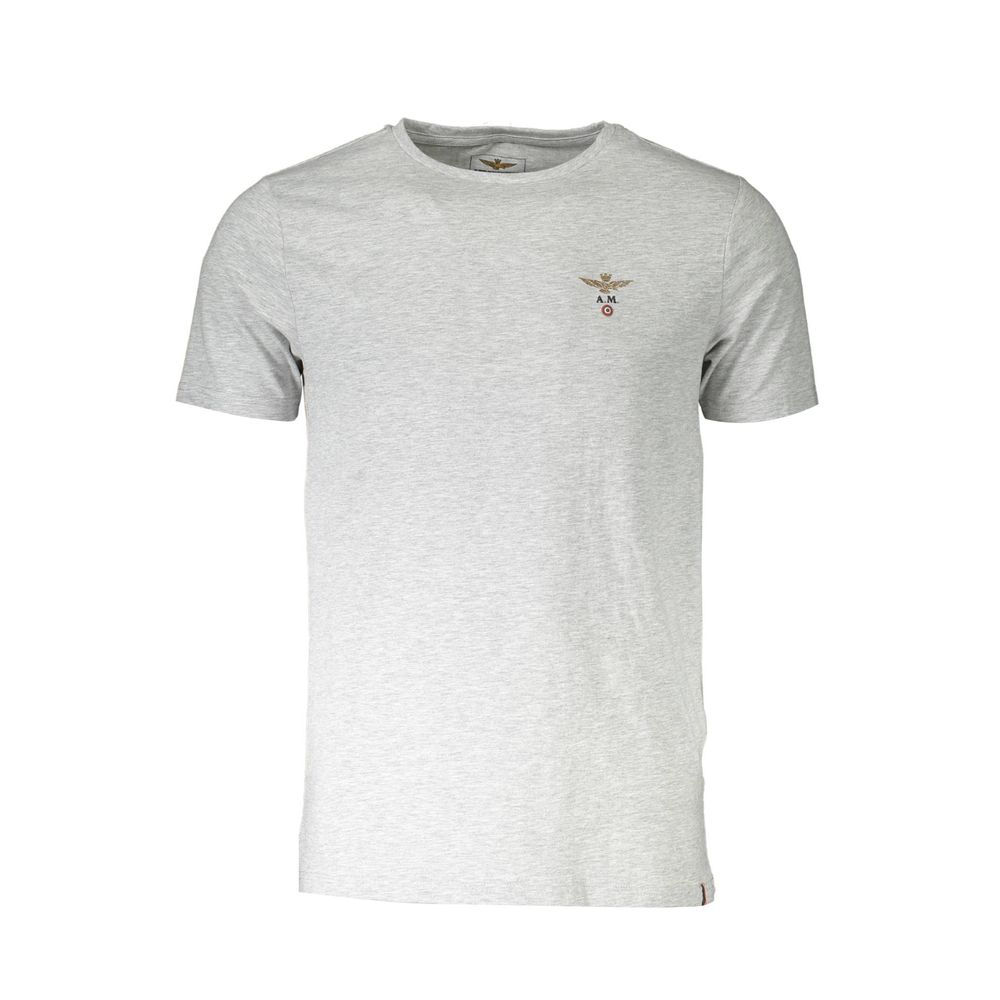 Aeronautica Militare Grigio Cotton Men T-Shirt