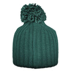 Norway 1963 Verde acrylic women's hat featuring a stylish, wide-brim design with a textured finish.