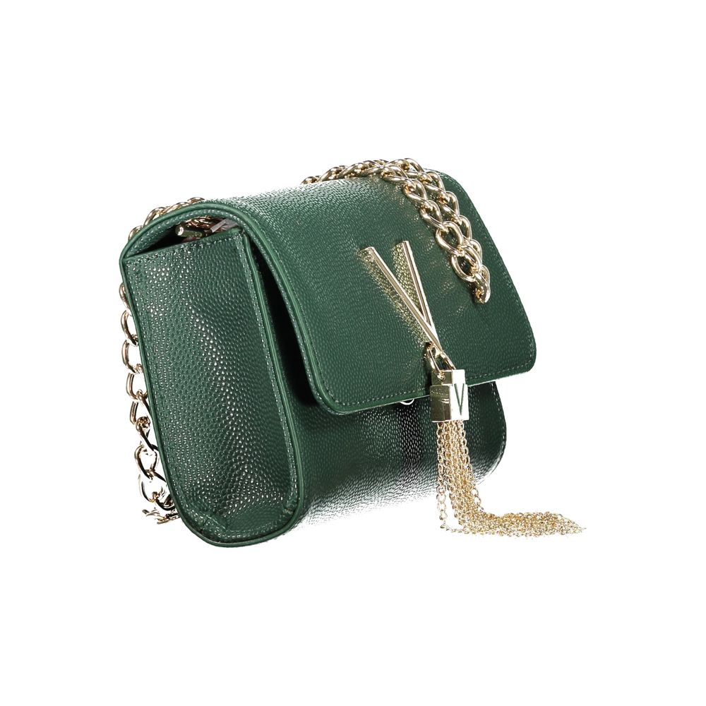 Mario Valentino Green Polyethylene Women Handbag Mario Valentino