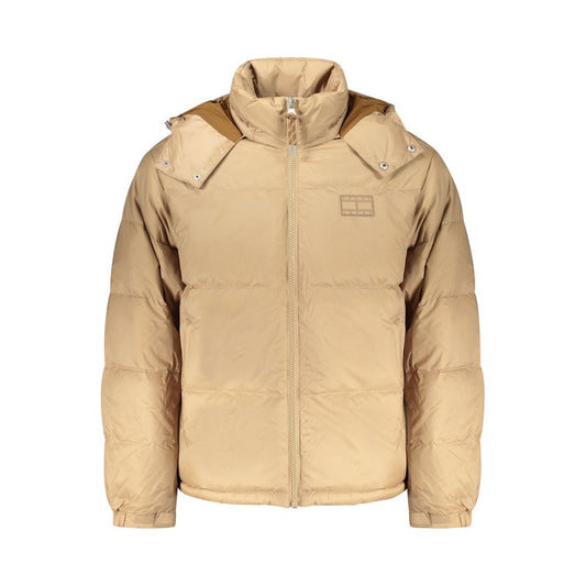 Tommy Hilfiger Beige Polyester Mens Jacket Tommy Hilfiger
