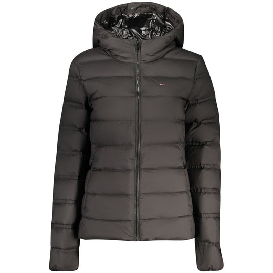 Tommy Hilfiger Black Polyester Women's Jacket Tommy Hilfiger
