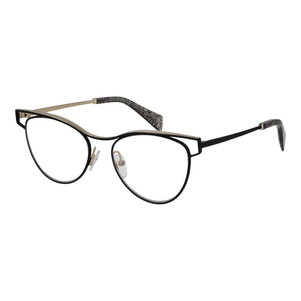 Yohji Yamamoto Black Metal Glasses Frames