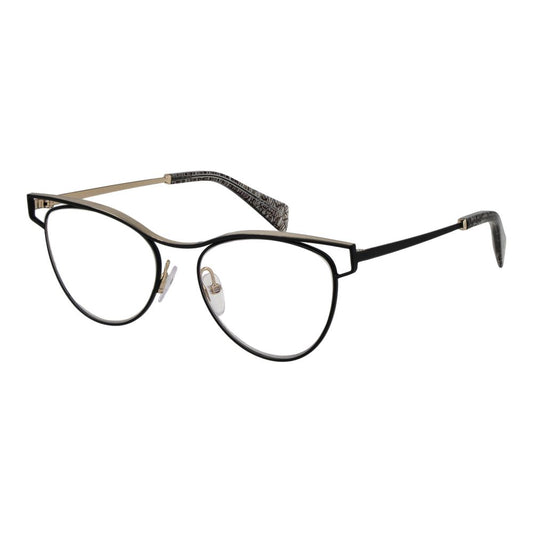 Yohji Yamamoto Black Metal Glasses Frames