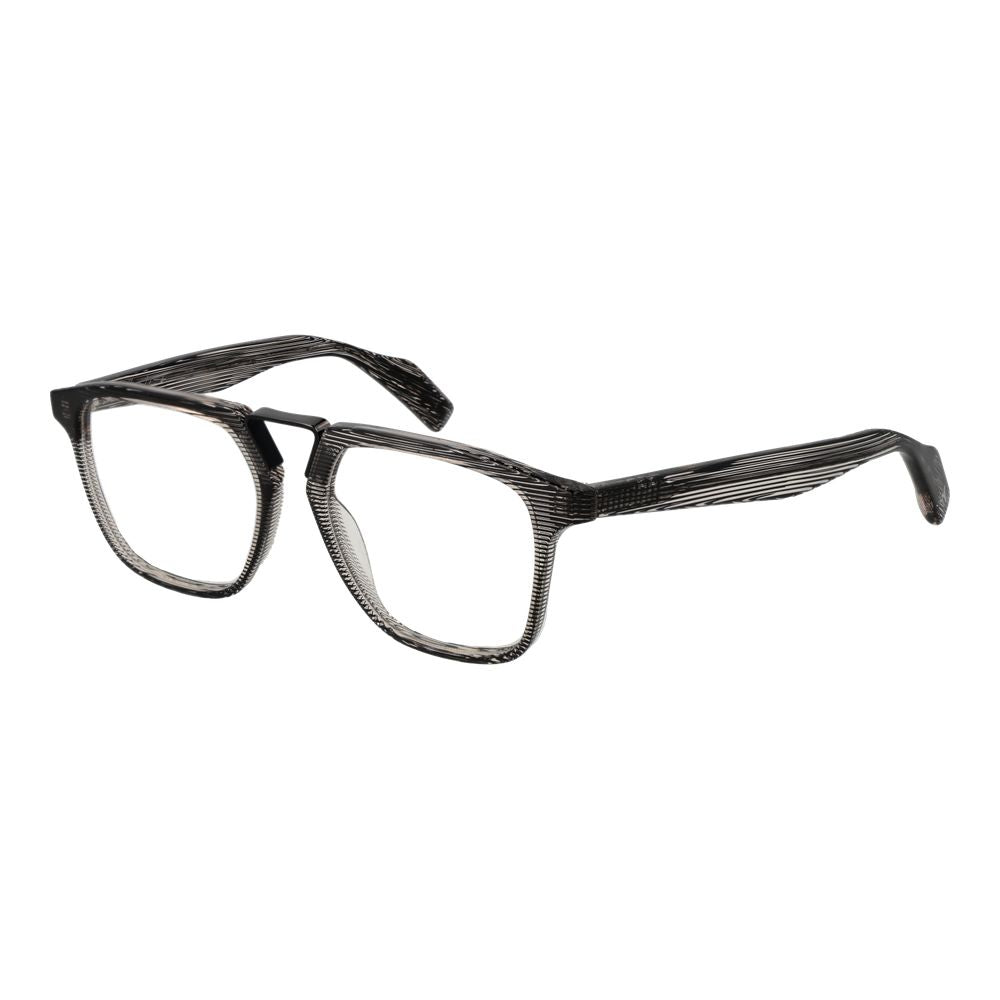 Yohji Yamamoto Black Metal & Plastic Glasses Frames