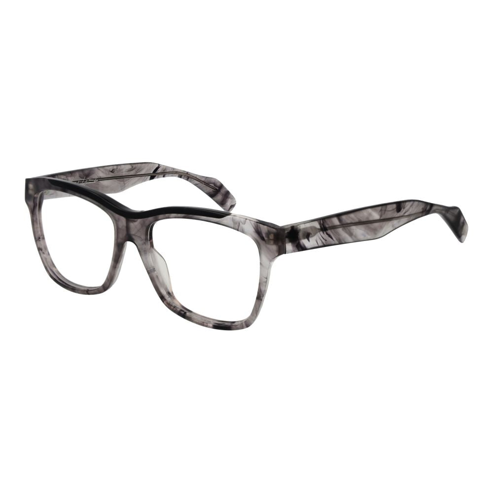 Yohji Yamamoto Gray Acetate Glasses Frames