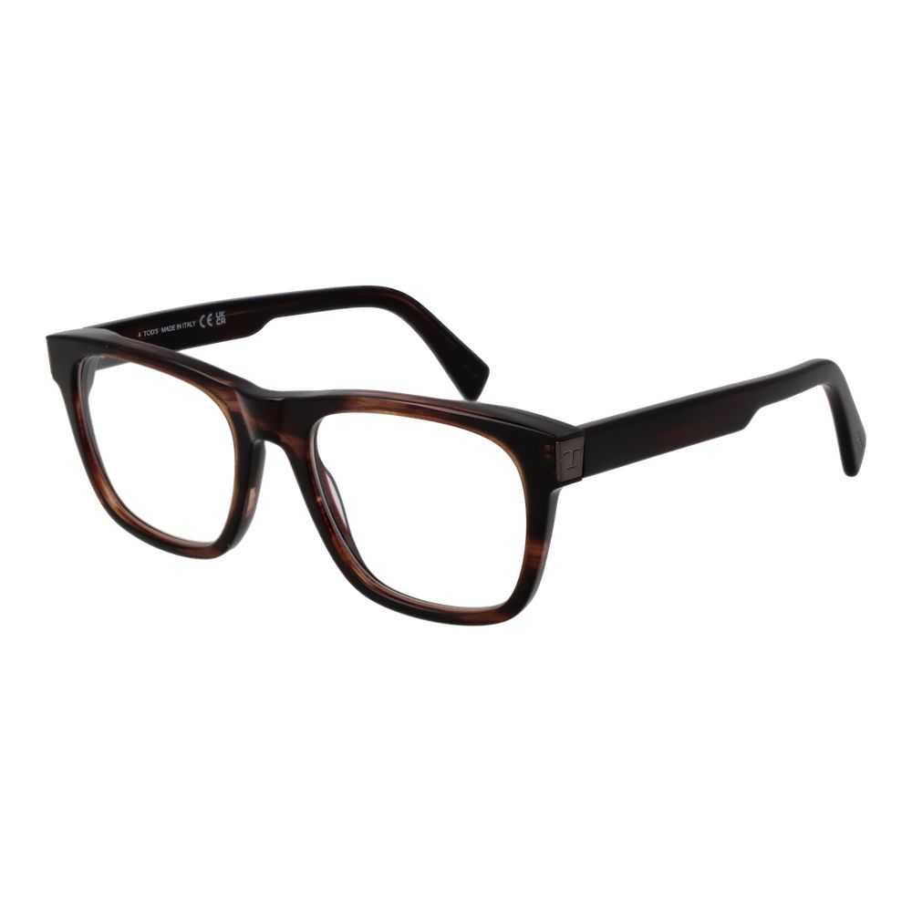 Tod's Brown Acetate Glasses Frames