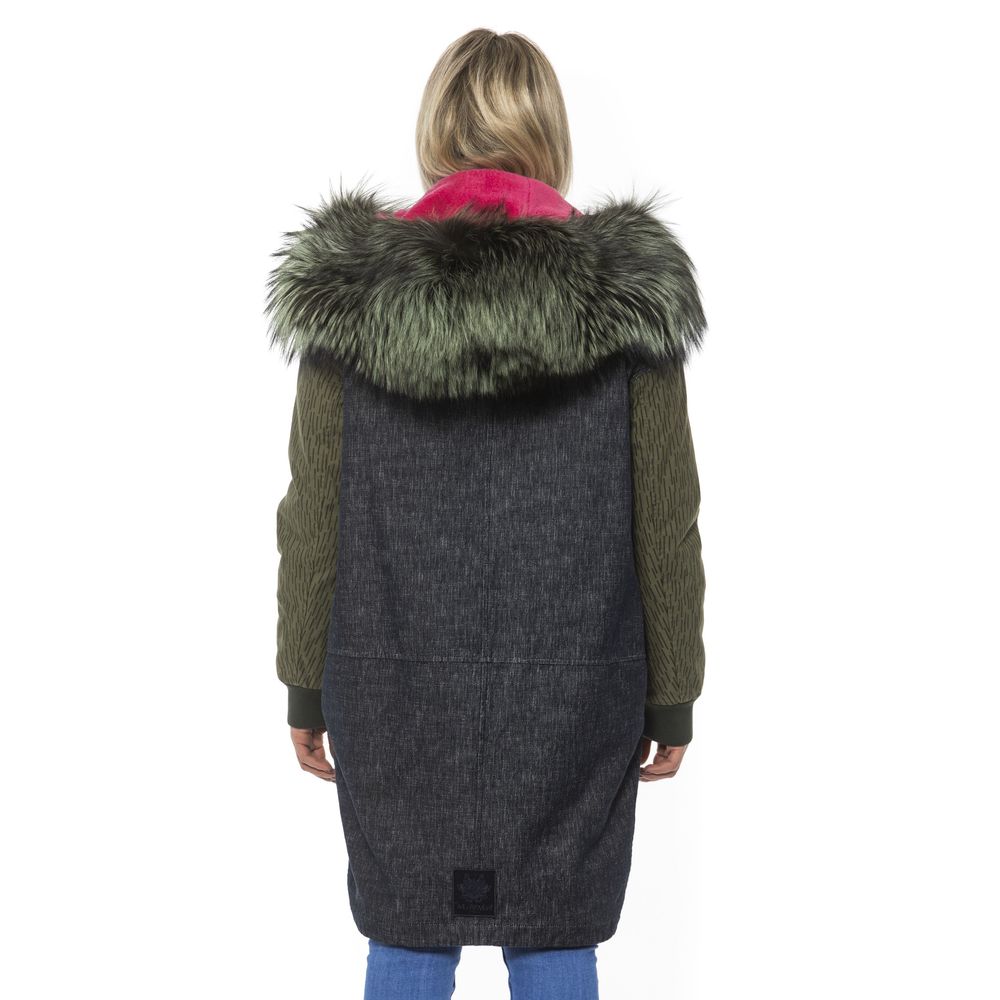 Mr&Mrs Italy Gray Leather Women Bomber Jacket Mr&Mrs Italy