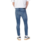 Antony Morato Blue Cotton Skinny Jeans - Eljoys Fashion 