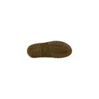 Dr. Martens Beige Leather Flat Sandals
