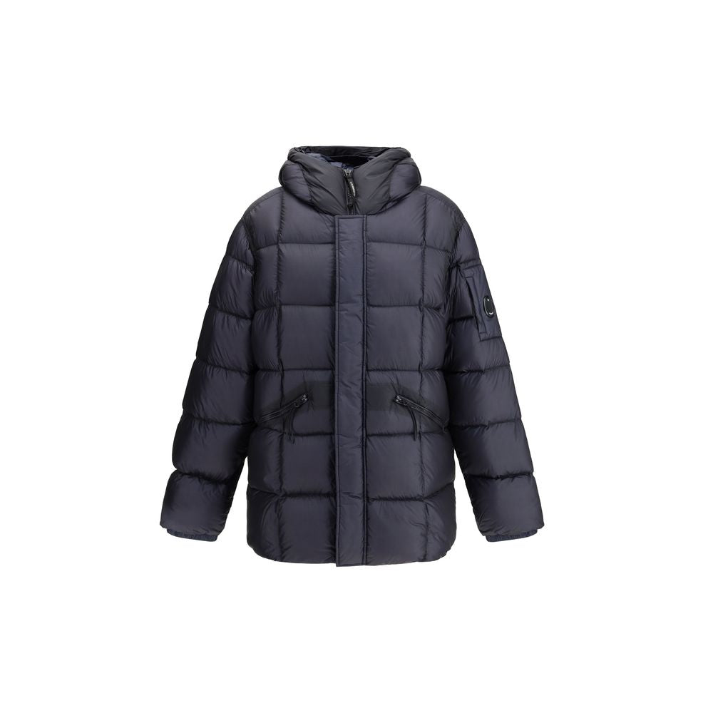 C.P. Company Blue Nylon Full-Length Jacket
