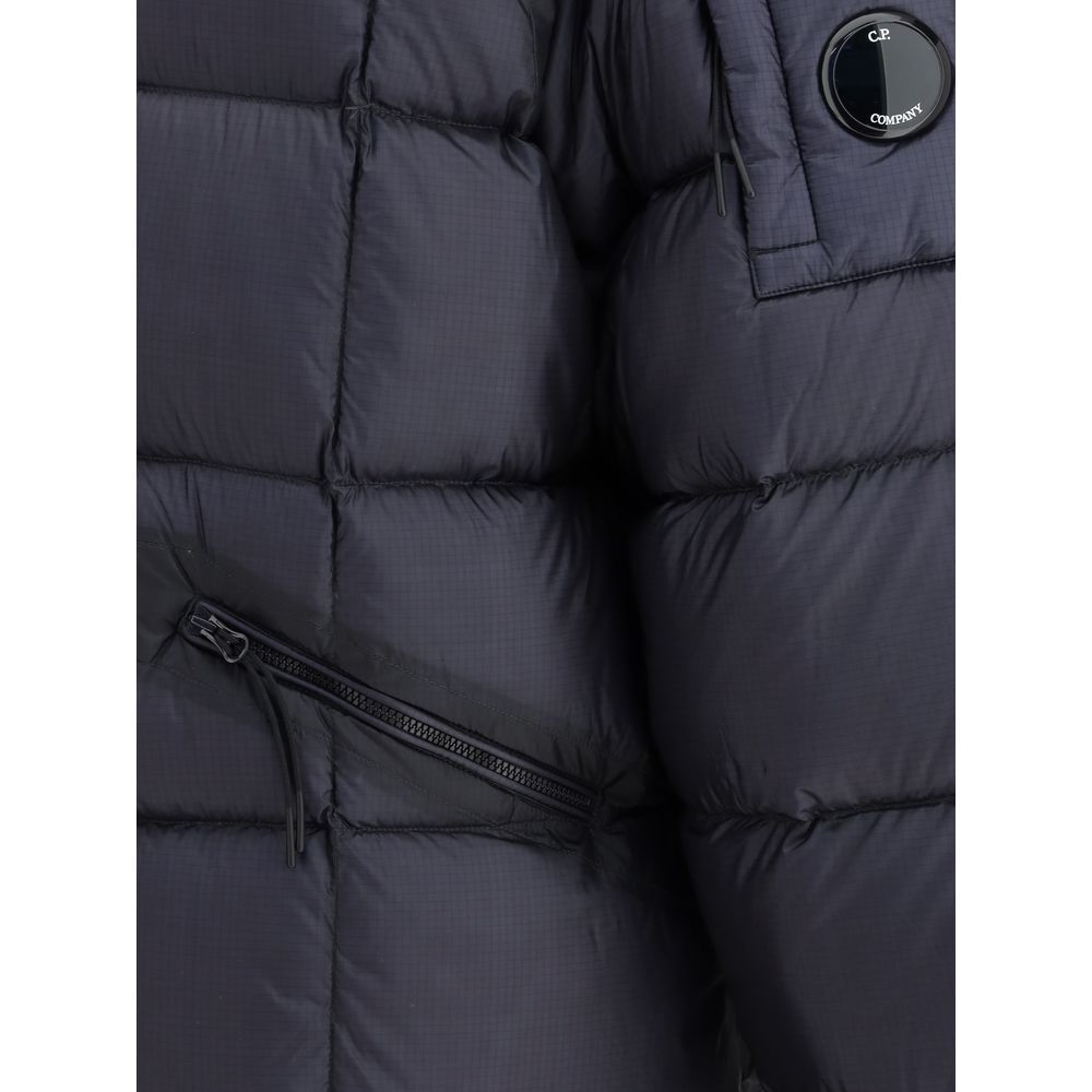 C.P. Company Blue Nylon Full-Length Jacket