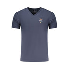 Aeronautica Militare Blu Cotton Men's T-Shirt