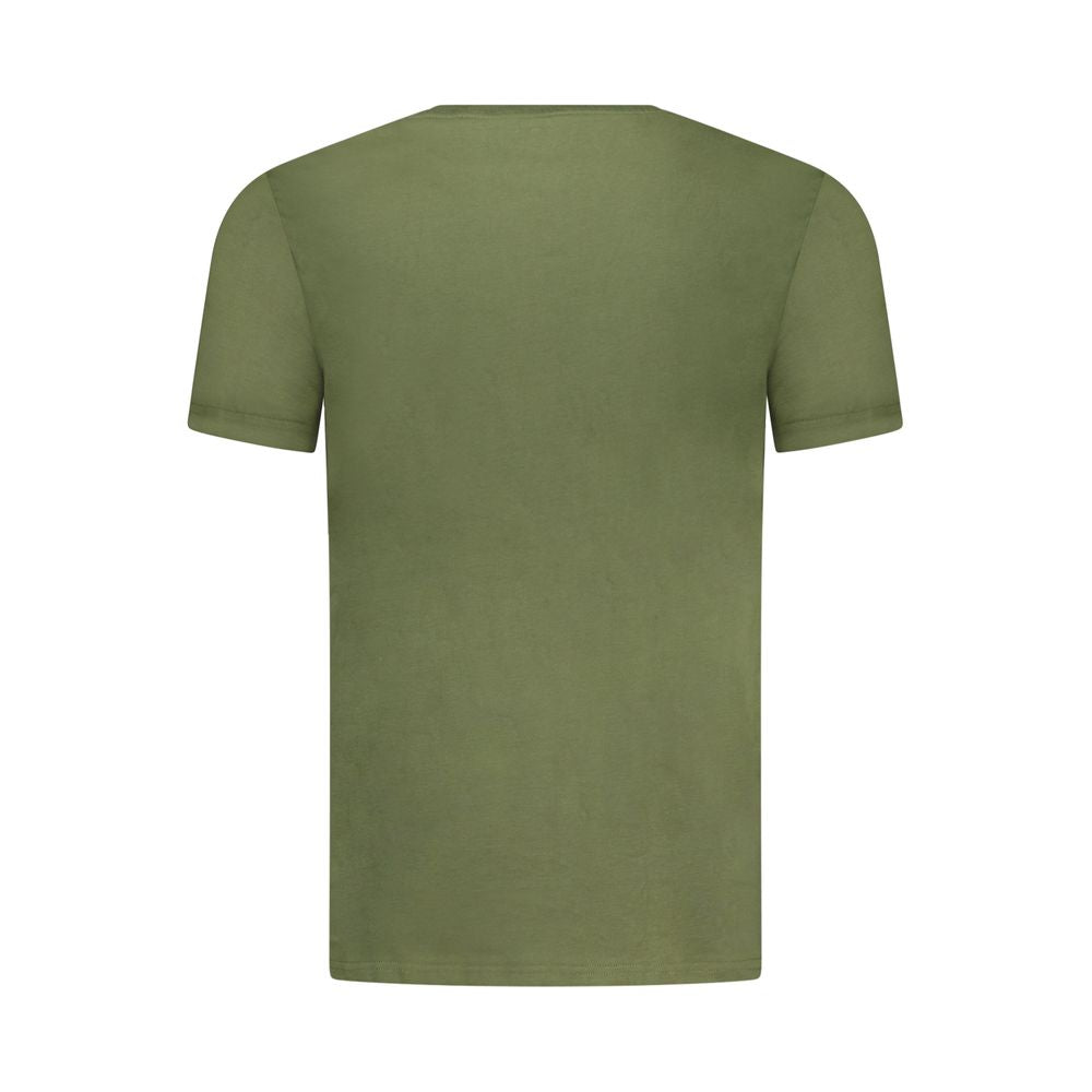 Aeronautica Militare Verde Cotton Mens Underwear Shirt Aeronautica Militare