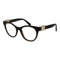 Brown acetate glasses frames by Tod's with sleek design and clear lenses, showcasing stylish eyewear for everyday wear.