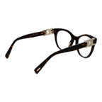 Brown acetate Tod's eyeglass frames with clear lenses, stylish and lightweight design for everyday wear.