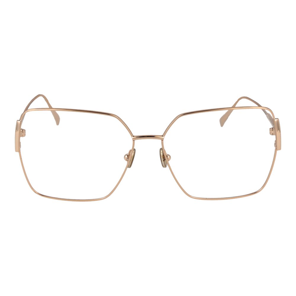 Tod's Gold Metal Glasses Frames