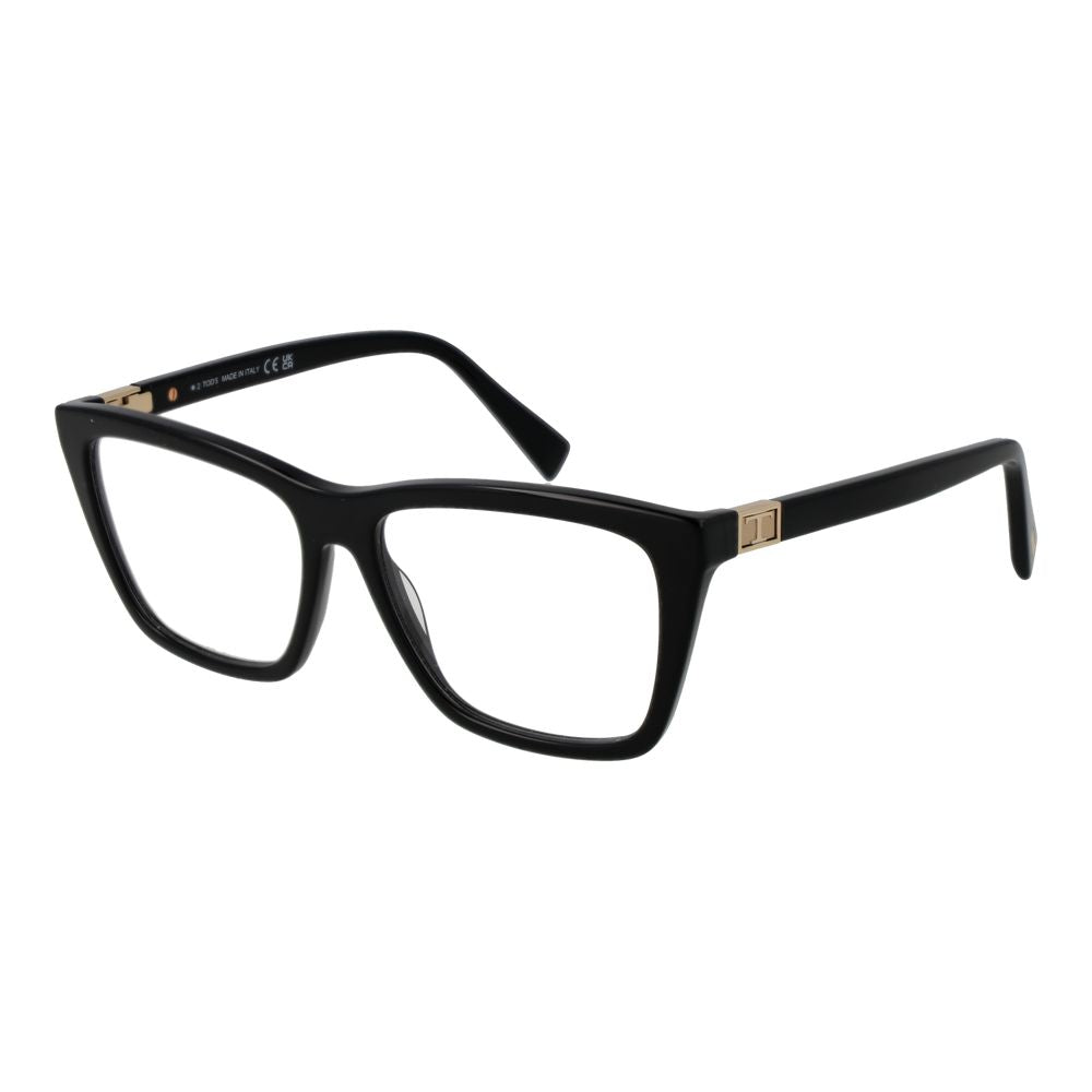 Tod's Black Acetate Glasses Frames