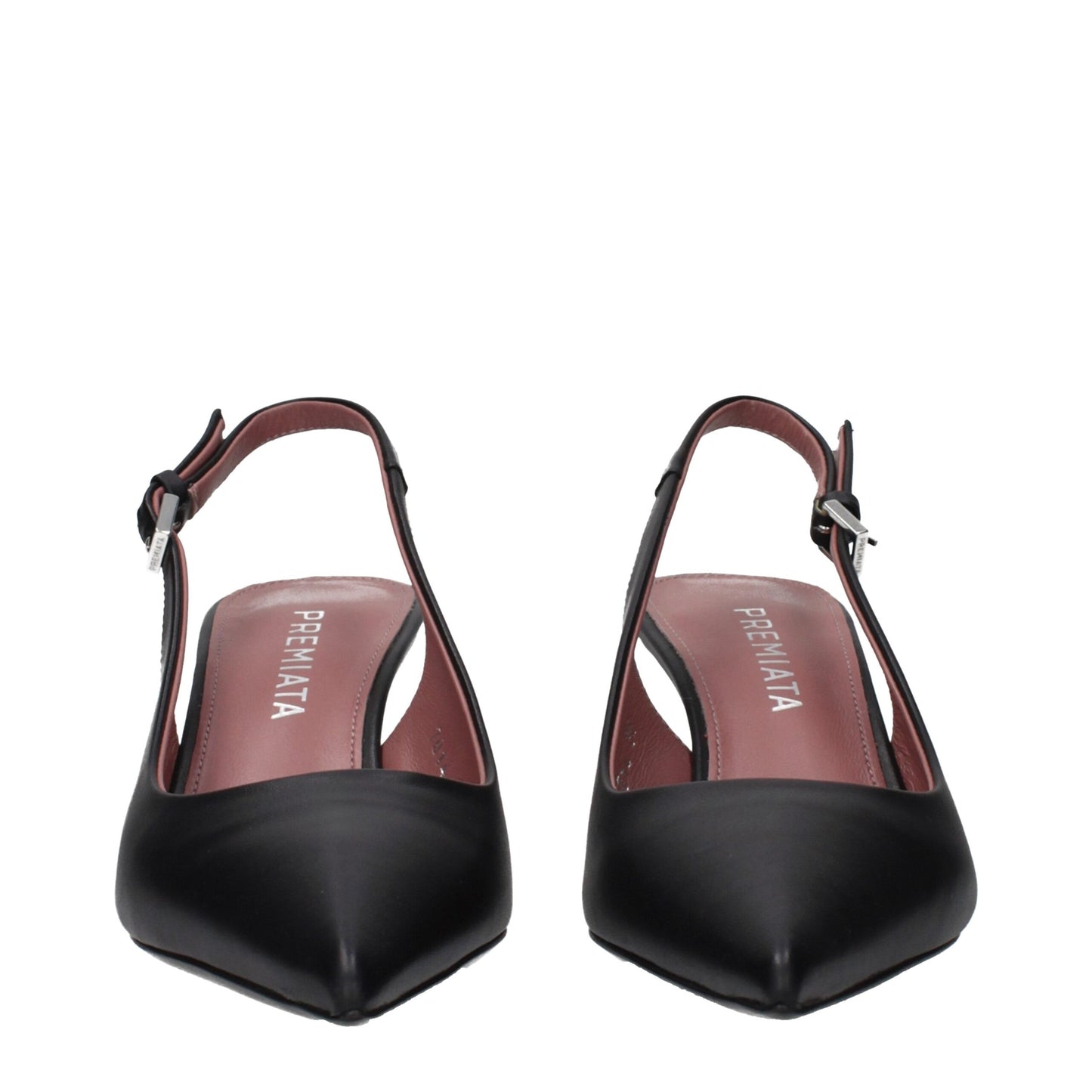 Premiata Black Leather Platform Pumps Premiata