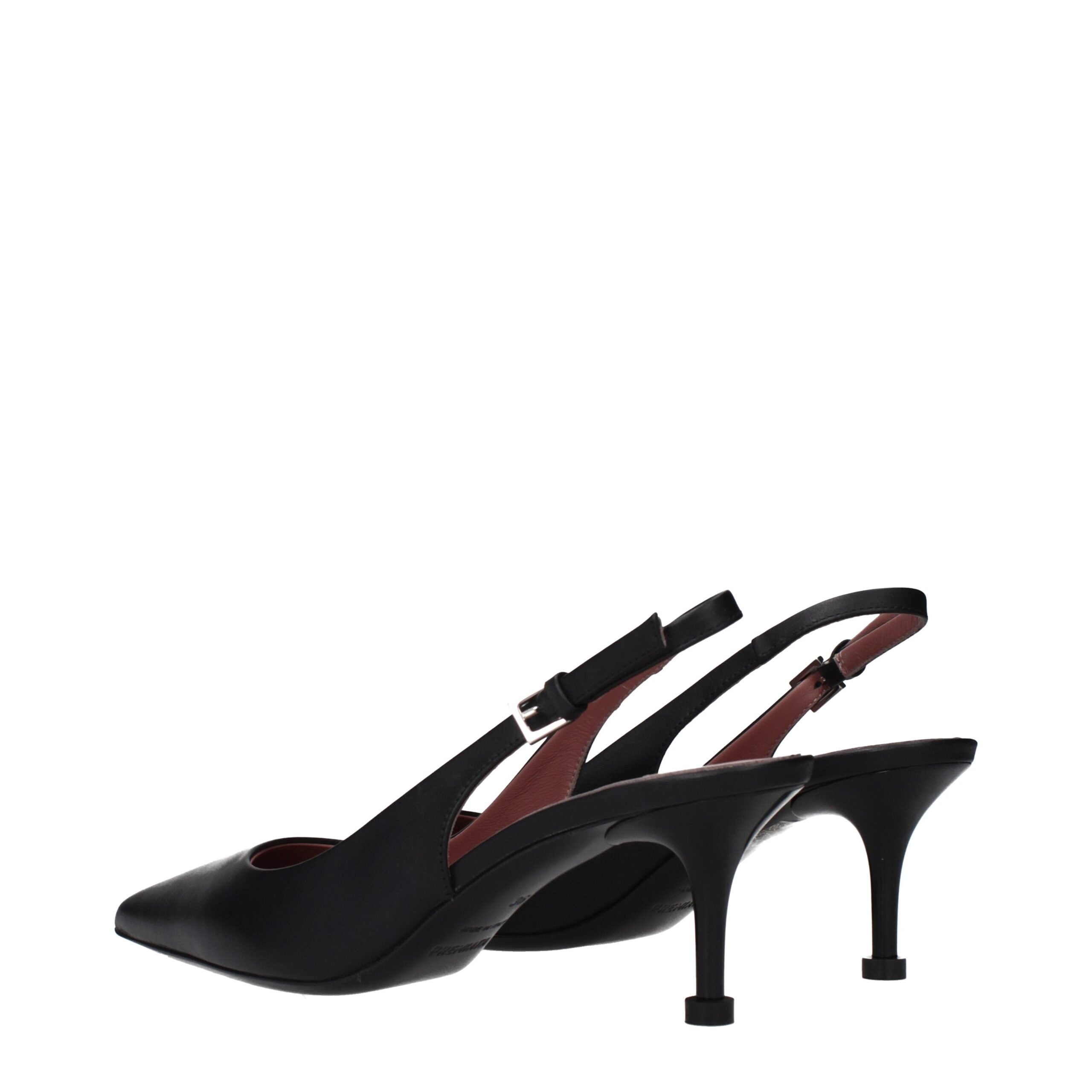 Premiata Black Leather Platform Pumps Premiata