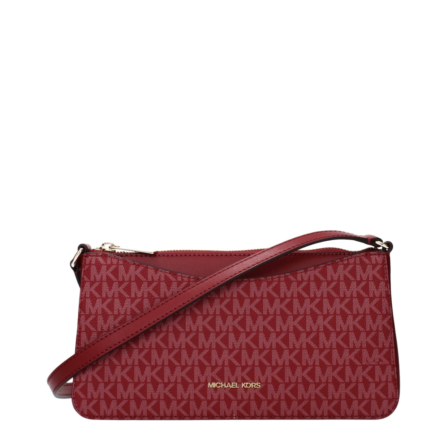 Michael Kors Red Fabric Crossbody Bag Michael Kors
